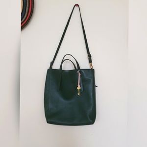 Fossil Leather Convertible Backpack